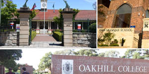 Barker College,Knox Grammar and Oakhill College were among the overfunded schools.