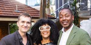 John Aiken,Kaye Guthrie-Adonis and Clive Bingwa.