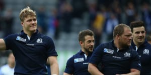 Rugby World Cup 2015:Scotland beat Samoa to reach last eight