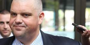 One-time billionaire Nathan Tinkler was spotted out at Derby Day at Flemington on Saturday.