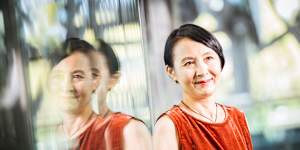 Melbourne-based poet Grace Yee,winner of the Victorian Prize for Literature 2024.