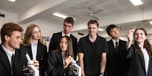 Students at Gymea Technology High in Sydney’s south have welcomed the move because they will be less restricted by the school timetable when it comes to HSC subject selection.