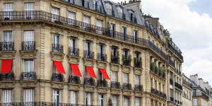 Shopping in 19th-century buildings in the second arrondissement in Paris.