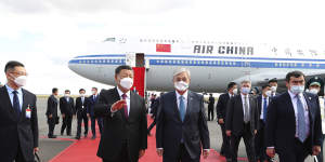 Chinese President Xi Jinping arrived in Kazakhstan on Wednesday before travelling to Uzbekistan to meet with Putin.