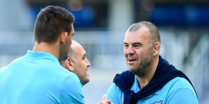 Michael Cheika is reportedly the new Argentina coach.