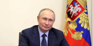 Russian President Vladimir Putin:seizing the initiative. 