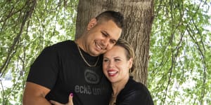 Keenan Mundine and Carly Stanley:“If I didn’t meet Carly,I’d either be dead or still in jail. She’s provided the stability I needed.”