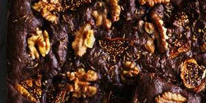Shiraz fig brownies