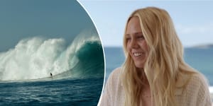 Laura Enever on riding the biggest wave