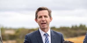 'Deeply disappointed'... Trade Minister Simon Birmingham.