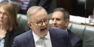 Prime Minister Anthony Albanese told parliament Labor senator Fatima Payman would not be attending next week’s caucus meeting.