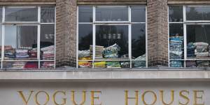 Vogue House,home to the British Vogue magazine in London.
