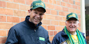 Nationals leader Matt Canavan during the recent Farrer byelection.