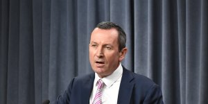 WA Premier Mark McGowan.