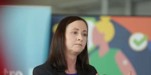 Queensland Health Minister Yvette D’Ath had hit out at vaccine misinformation.