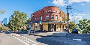 Geoff Dixon is selling the Blues Point Hotel in McMahons Point on Sydney’s north shore.