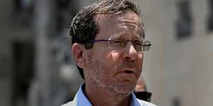 Israeli President Isaac Herzog.