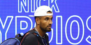 Nick Kyrgios started his US Open campaign in fine style.