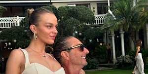 Hemmes. pictured with Holtznagel,has spent big money on Melbourne property.