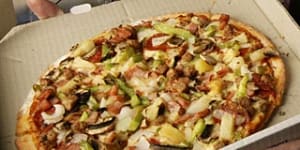 Pizza delivery man crashes home invasion