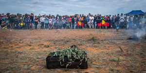 Mungo Man's remains have come home. 