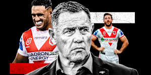The Red V roster woes:Valentine Holmes,Shane Flanagan and Ben Hunt.