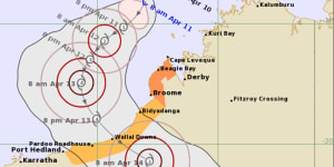 Tropical cyclone forming off WA coast the ‘strongest system in 10 years’
