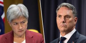 Foreign Minister Penny Wong and Richard Marles.