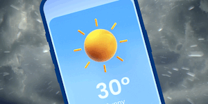 What you see on your phone’s weather app doesn’t always line up with what’s coming from the skies. Why?