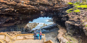 Kangaroo Island,South Australia:Hiking to Remarkable Rocks,Kangaroo Island Wilderness Trail