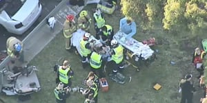 One dead,another fighting for life after crash near Melbourne Airport