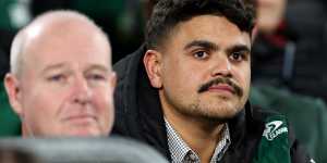 Latrell Mitchell to front Rabbitohs board after NRL issues one-match ban over photo