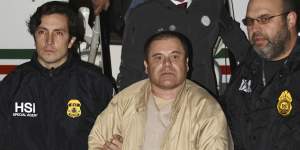 Joaquin “El Chapo” Guzman was convicted and imprisoned in the US.