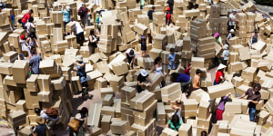 The thousands of cardboard boxes that have shown us the world