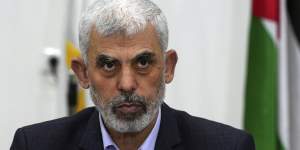 Hamas leader Yahya Sinwar,the chief architect behind the October 7,2023 attack on Israel.