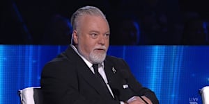 Kyle Sandilands spoke about his future on radio during an appearance on Australian Idol