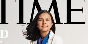 Colorado high school student and young scientist Gitanjali Rao who has been named Time magazine's first-ever"Kid of the Year."