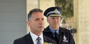 Corrective Services Minister Paul Papalia admitted Unit 18 was “unacceptable”,but said the government had little choice.