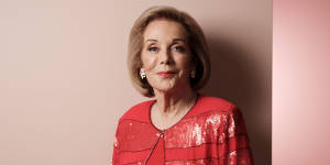 Outgoing ABC chair Ita Buttrose.