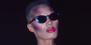 Mitchell admires the power-suiting style of Grace Jones.