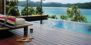 Highly rated...Qualia on Hamilton Island.