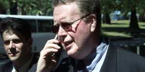Former ALP senator Stephen Loosley. “In Australian politics money doesn’t talk,it screams.”