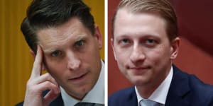 Liberal MP Andrew Hastie and his government colleague,Senator James Paterson,have been denied visas to visit China. 