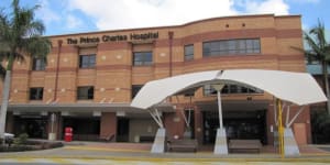 The Prince Charles Hospital in the north Brisbane suburb of Chermside.