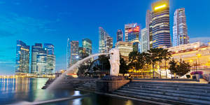 Singapore is trying to attract highly skilled foreign workers to work in the city.