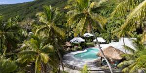 Fiji’s new Waya Island resort.