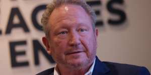 Fortescue chair Andrew Forrest at COP28 in Dubai.