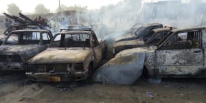 Three suicide bombers leave many dead and injured at Nigerian market