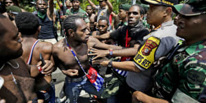 Indonesian police arrest Papuan independence figure for suspected treason