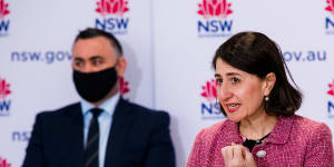 Gladys Berejiklian distances herself from trade job saga in letter to inquiry